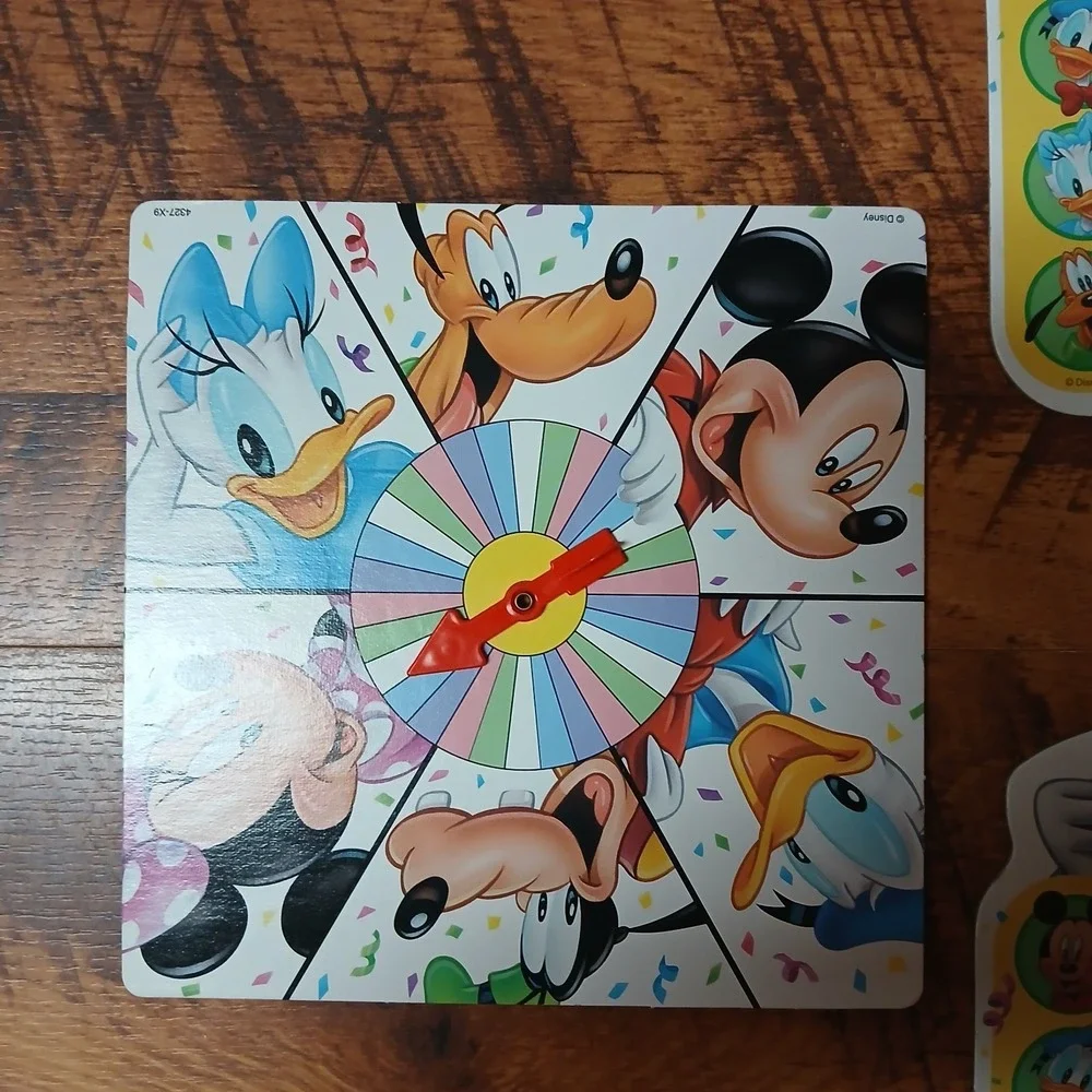Disney Mickey's Bingo Game Stuff For Kids Milton Bradley Age 4+ All Pieces. VTG